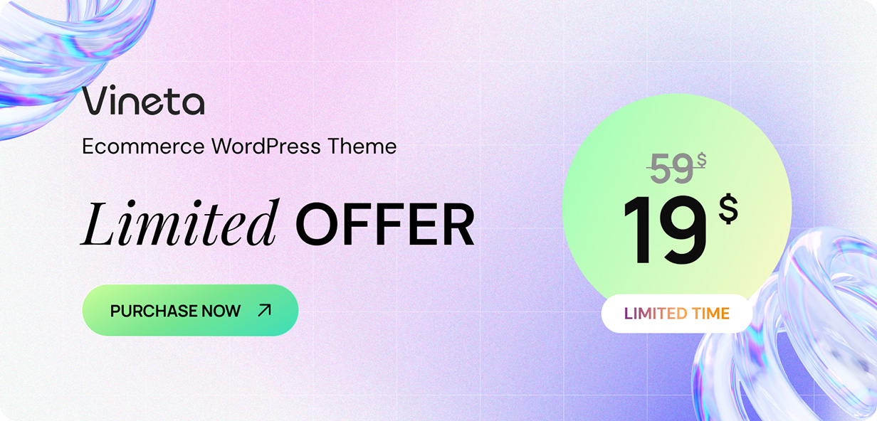 Vineta - Multipurpose eCommerce HTML Template
