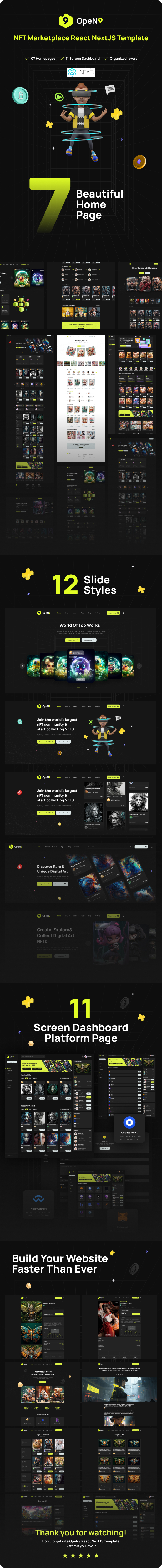 Open9 | NFT Marketplace React NextJS Template