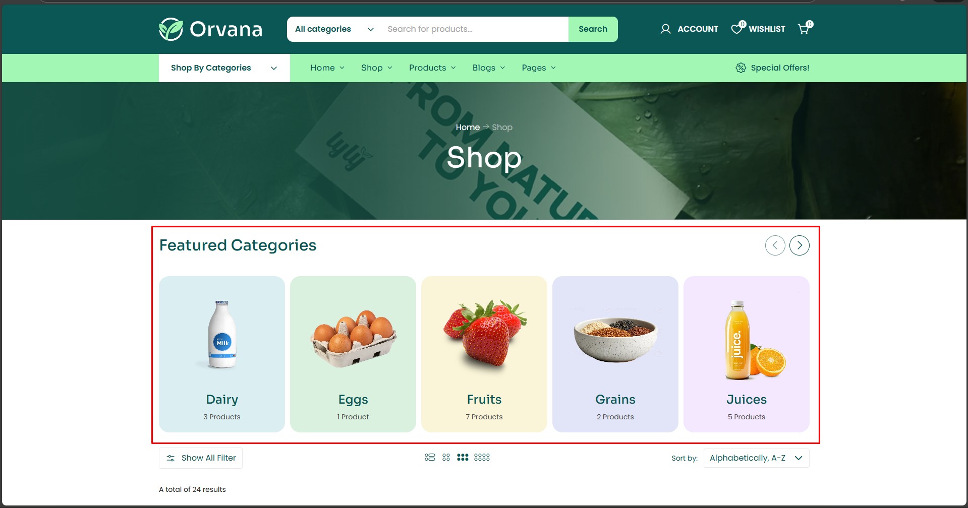 Top Categories