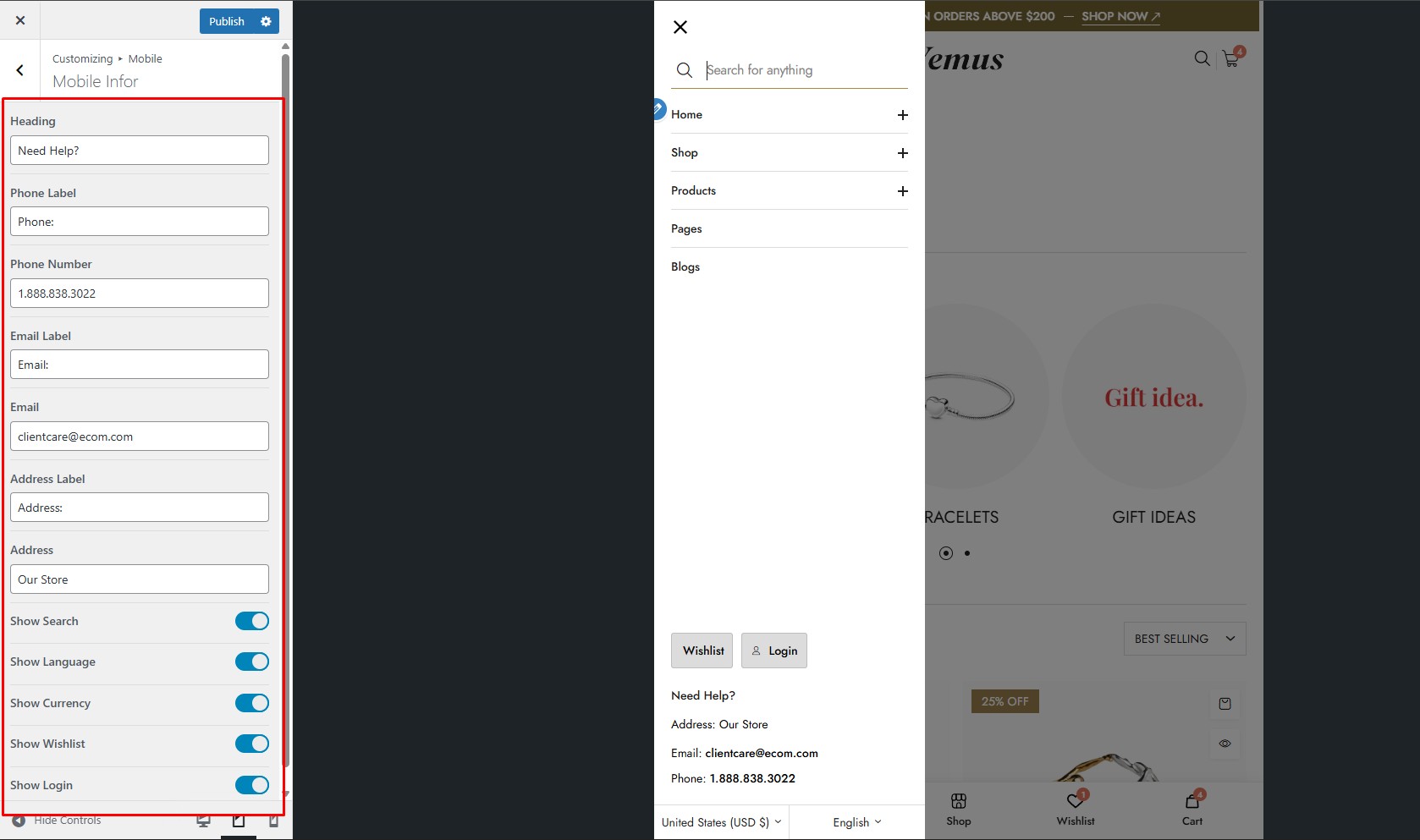 Mobile Info