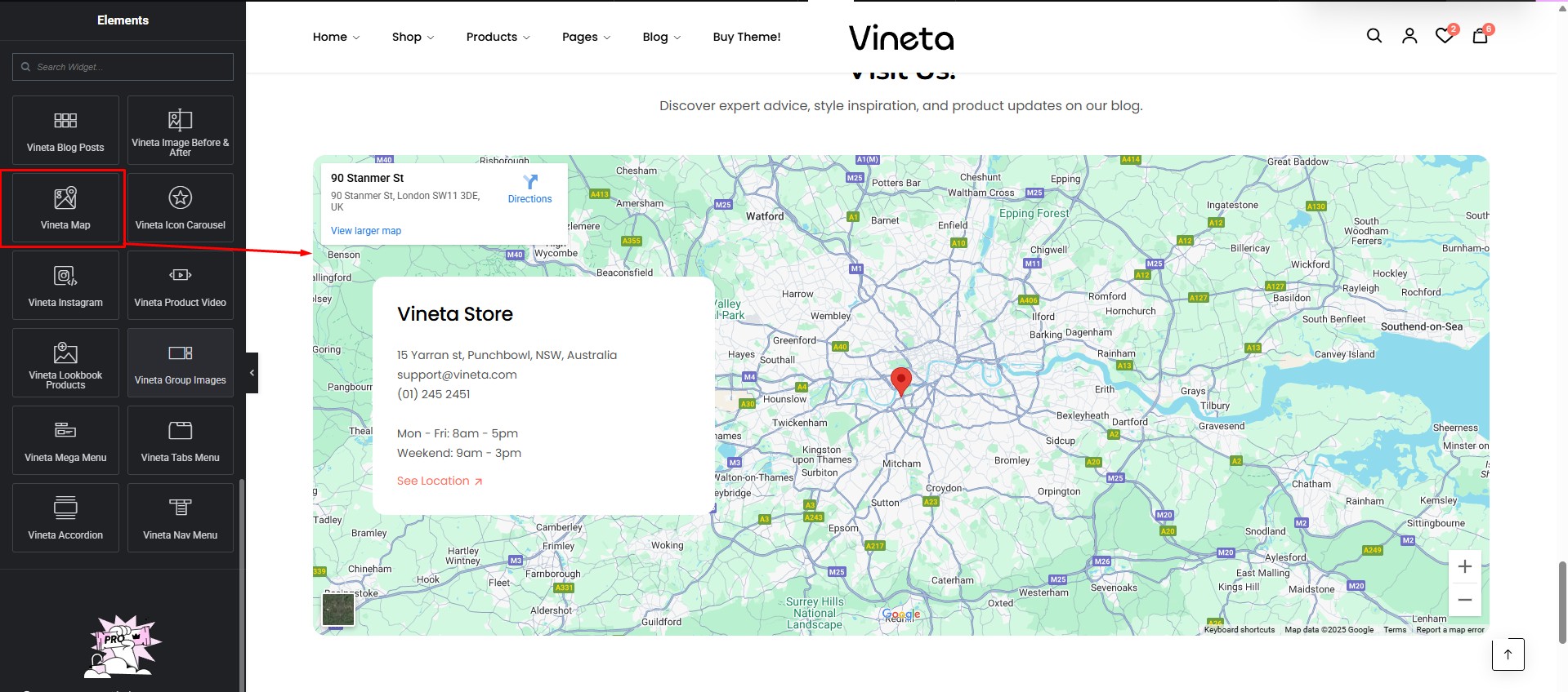 Vineta Map Build