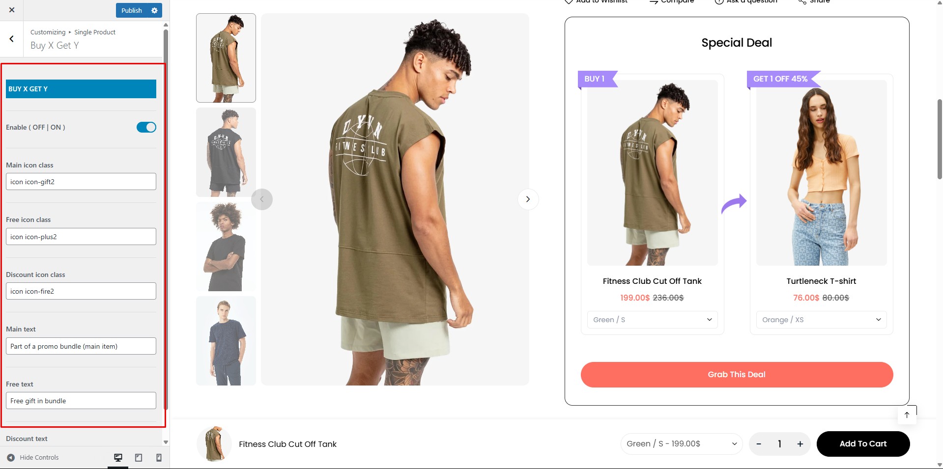 Buy X Get Y