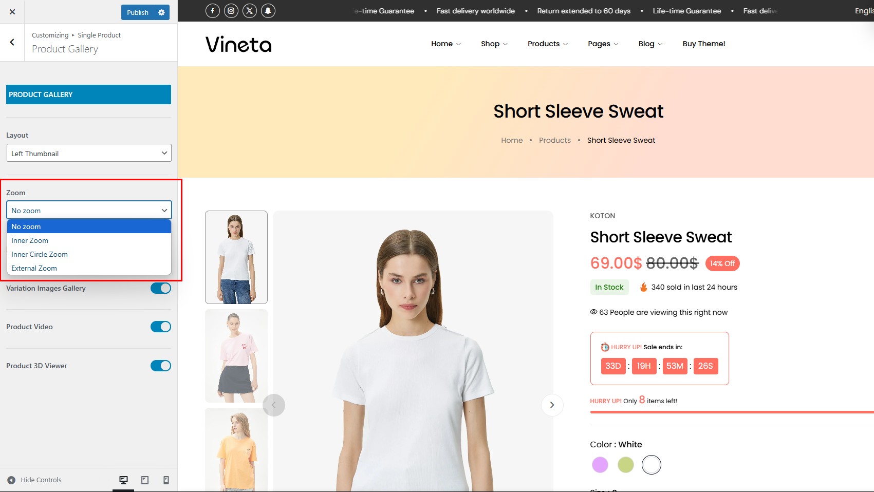 Product Image Zoom