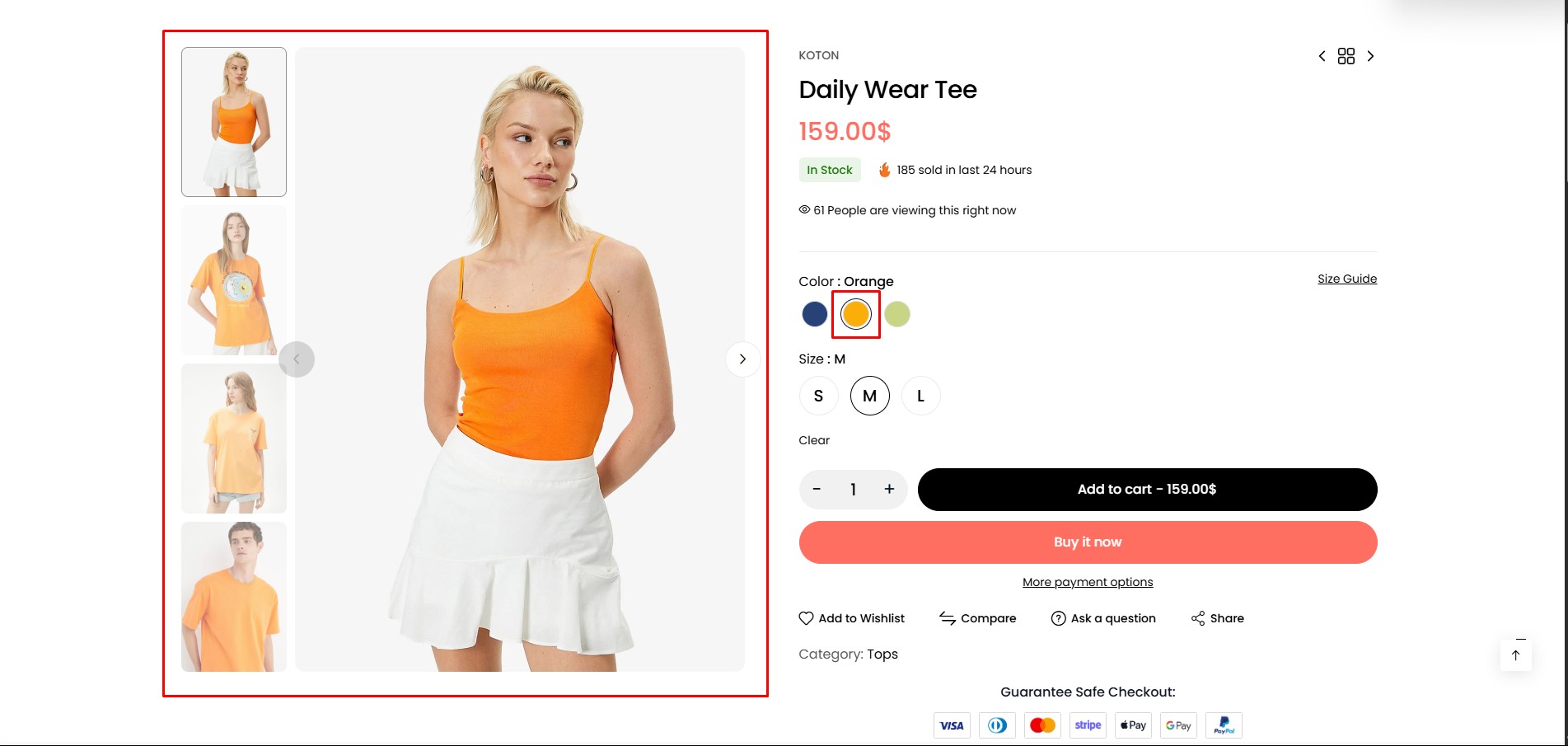 Product Variation Images