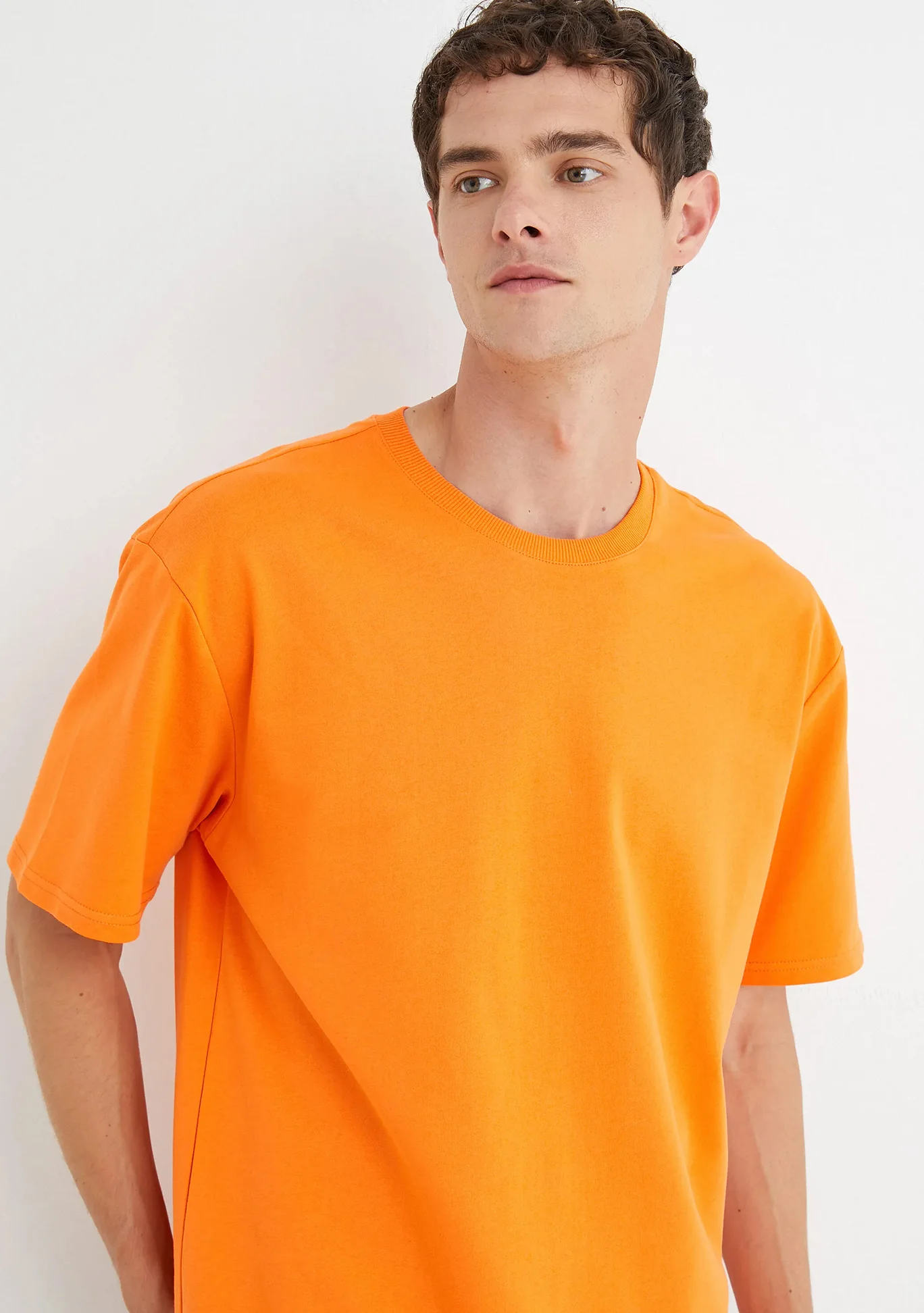 Back Printed Crew Neck T-Shirt